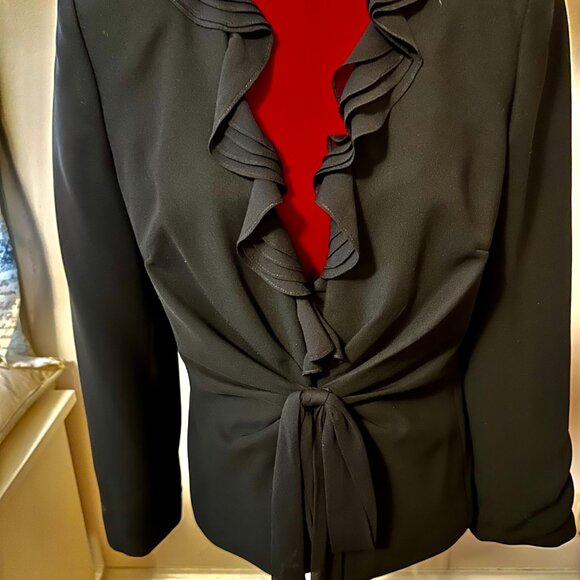 Talbots Black Dress Jacket size 10 new w/o Tag - Picture 4 of 9